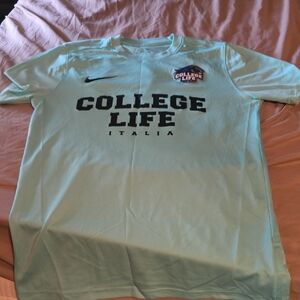 Nike Light Blue College Life Italia Tee